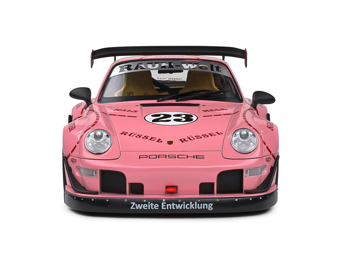 Porsche 911 (993) RWB Body Kit Pink Pig 1:18 Solido - 19 anos
