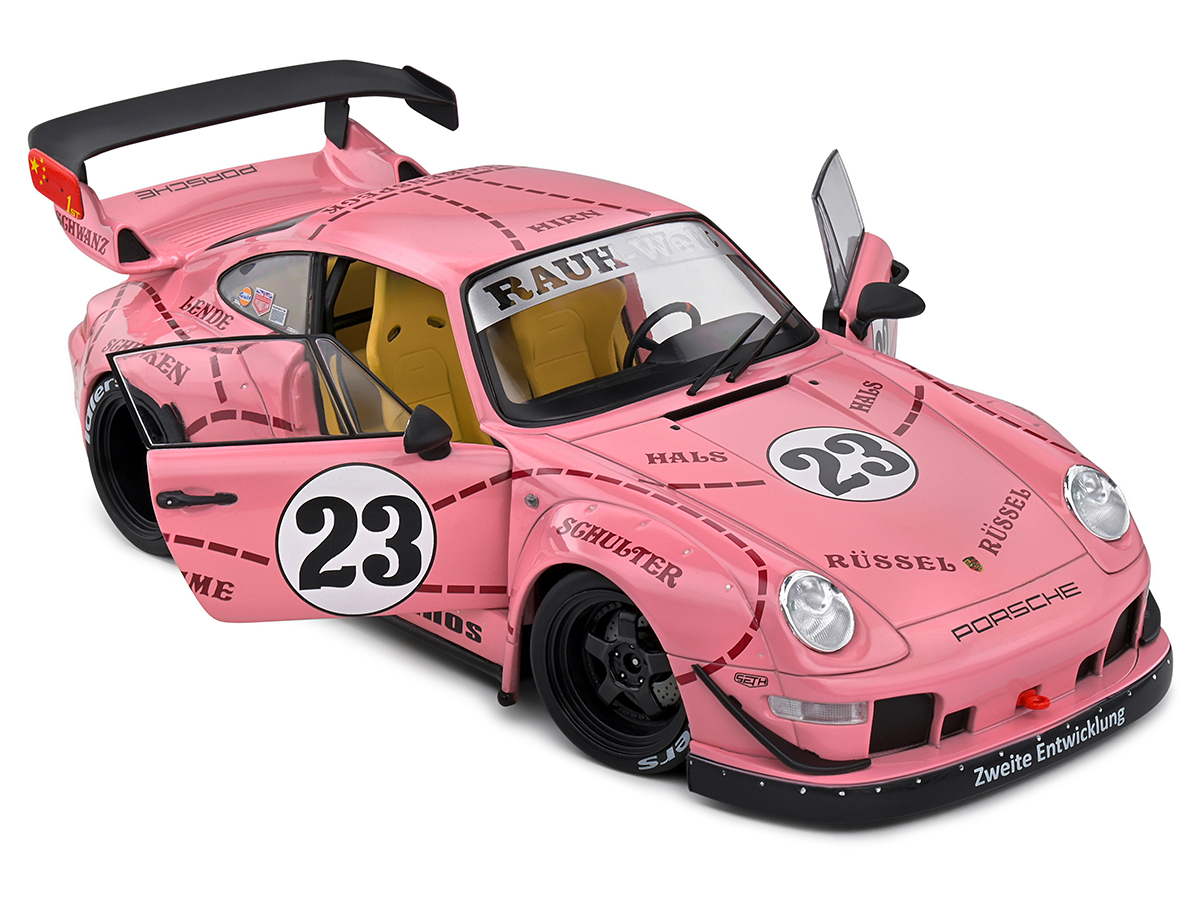 Porsche 911 (993) RWB Body Kit Pink Pig 1:18 Solido - 20 anos