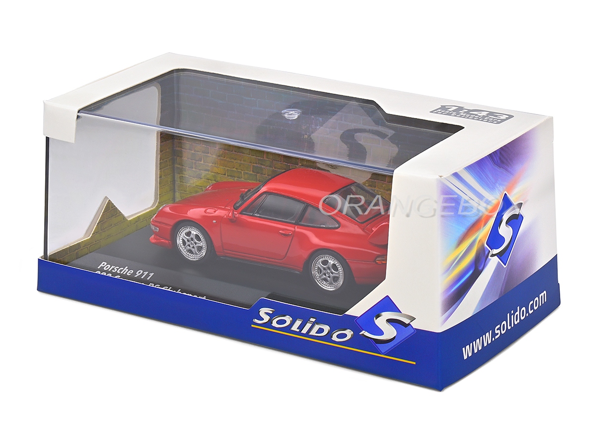 Porsche 911 993 RS Clubsport 1993 1:43 Solido Vermelho - 20 anos