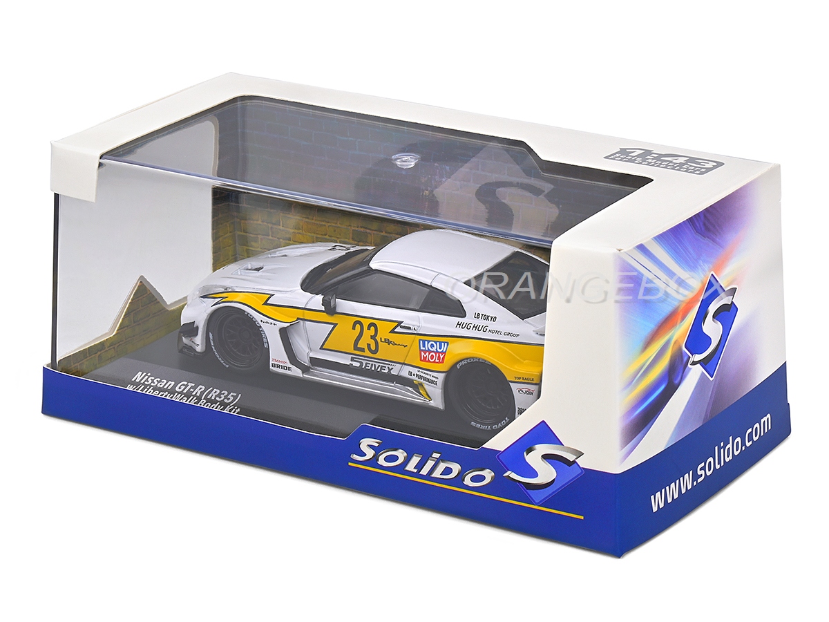 Nissan Skyline GT-R (R35) LBWK Silhouette Body Kit 2019 1:43