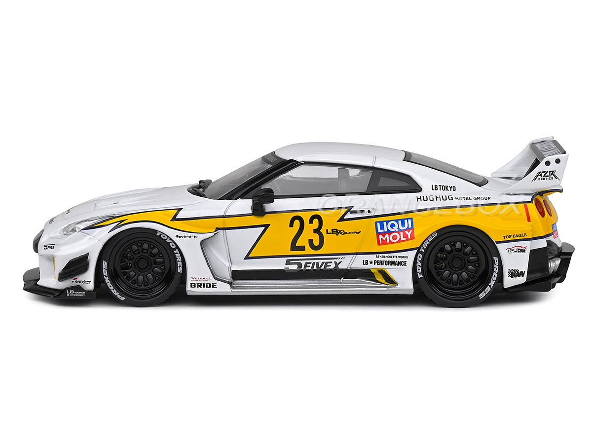 Nissan Skyline GT-R (R35) LBWK Silhouette Body Kit 2019 1:43