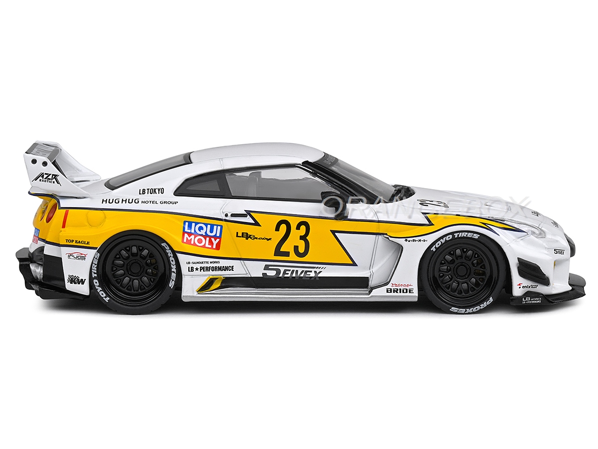 Nissan Skyline GT-R (R35) LBWK Silhouette Body Kit 2019 1:43