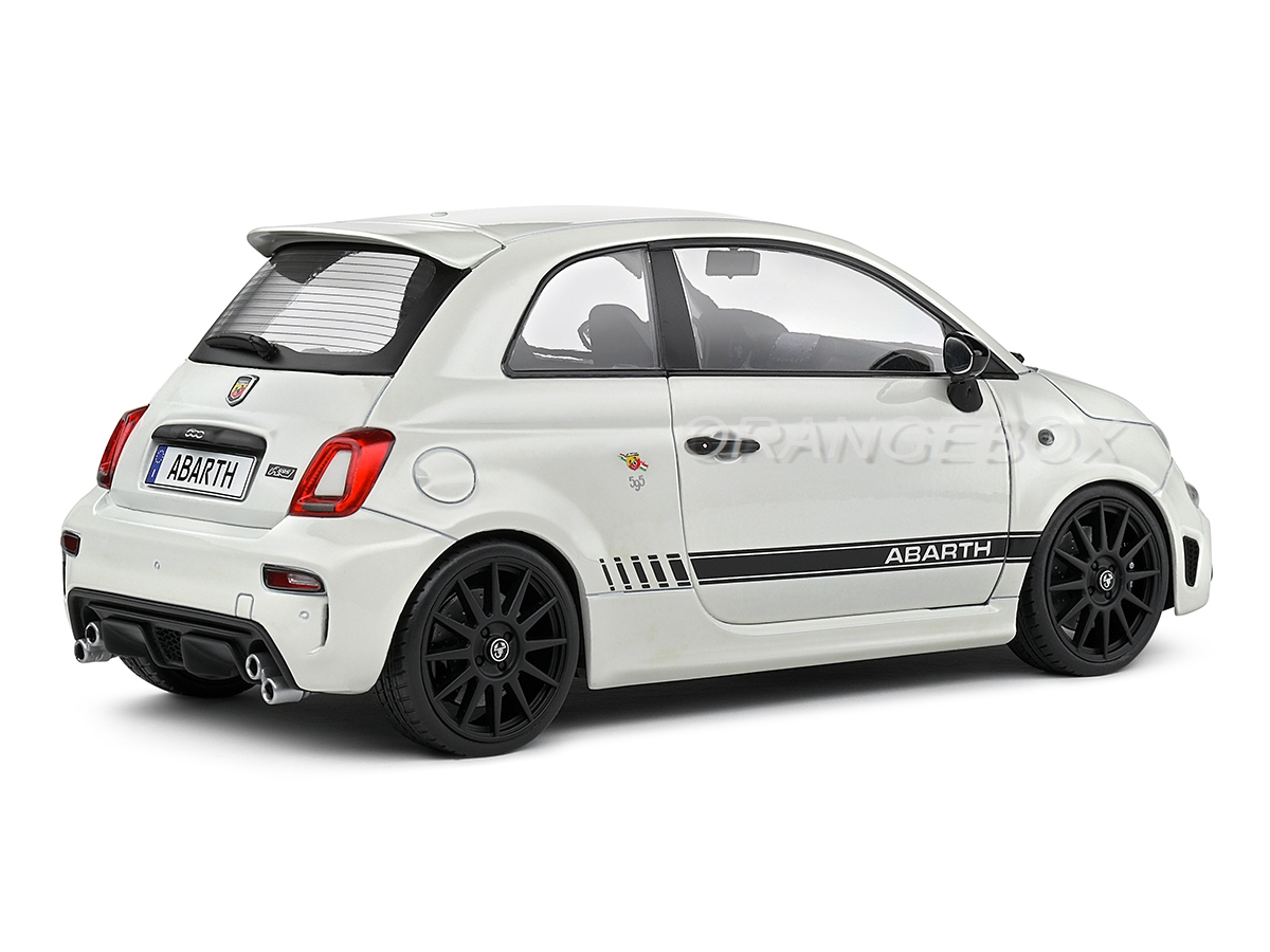 Fiat F595 Abarth Ghiaccio 2022 1:18 Solido Branco - 20 anos! Loja