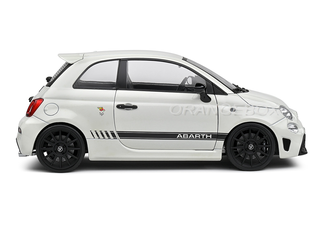 Fiat F595 Abarth Ghiaccio 2022 1:18 Solido Branco - 20 anos! Loja