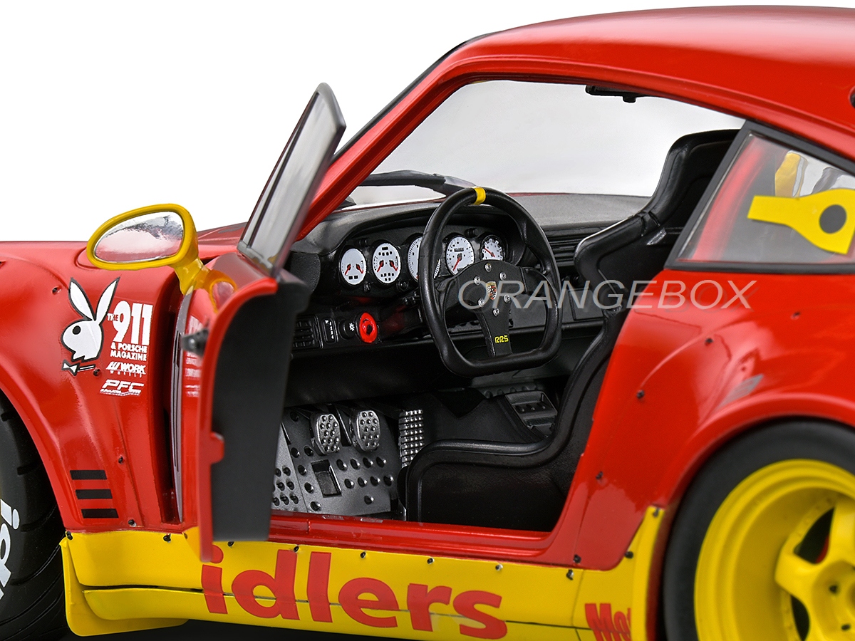 Kit Carrosserie Porsche 911 (964) RWB Avec Figurine Nakai, échelle 1/18, Par Solido (réf. S1807517) 2024
