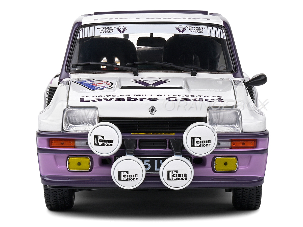Renault 5 Turbo Rallye Lyon Charbonnière 1983 1:18 Solido - 20
