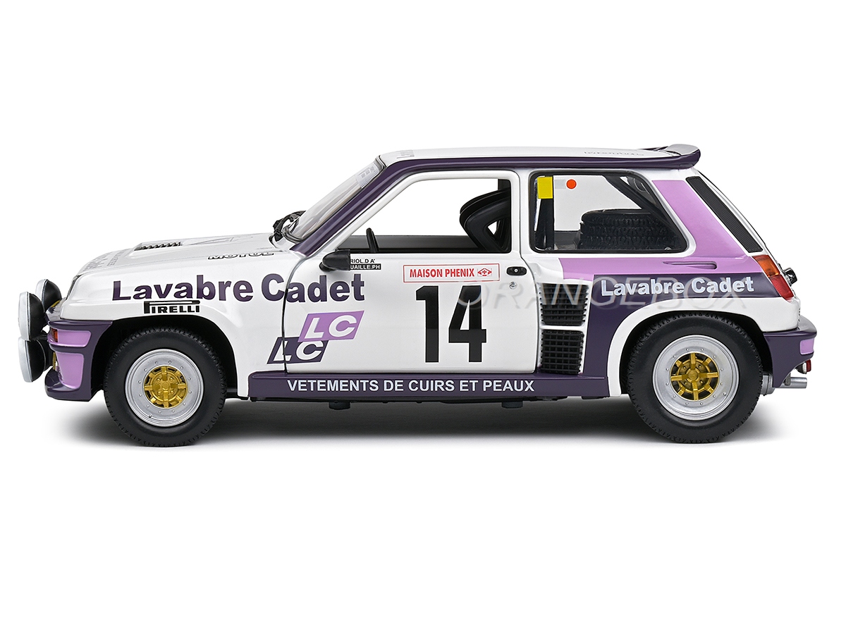 Renault 5 Turbo Rallye Lyon Charbonnière 1983 1:18 Solido - 20