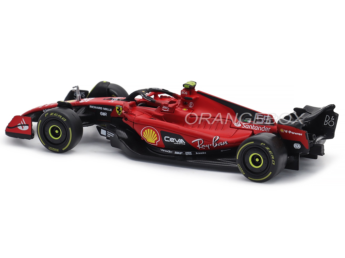 ミニカー Ferrari SF23 1/18 Fórmula 1 Ferrari SF-23 Carlos Sainz 2023 1:43 Bburago - 19 anos