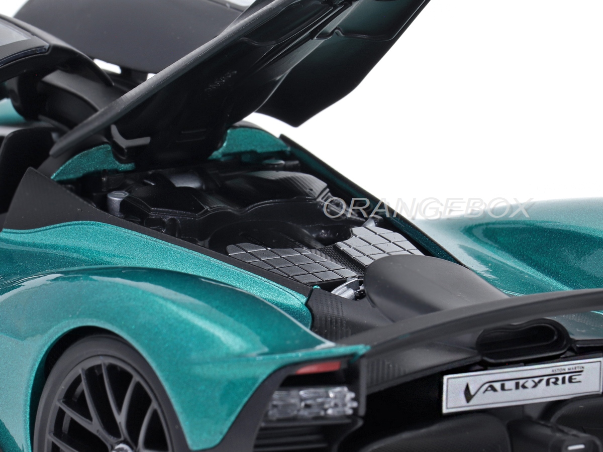 Aston Martin Valkyrie 2022 1:18 Maisto Verde - 20 anos! Loja on
