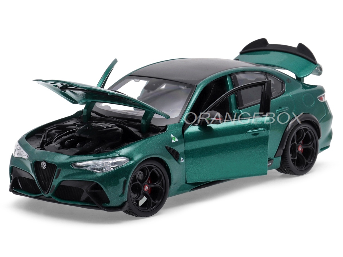 Alfa Romeo Giulia GTA 2020 1:18 Bburago Verde - 20 anos! Loja on