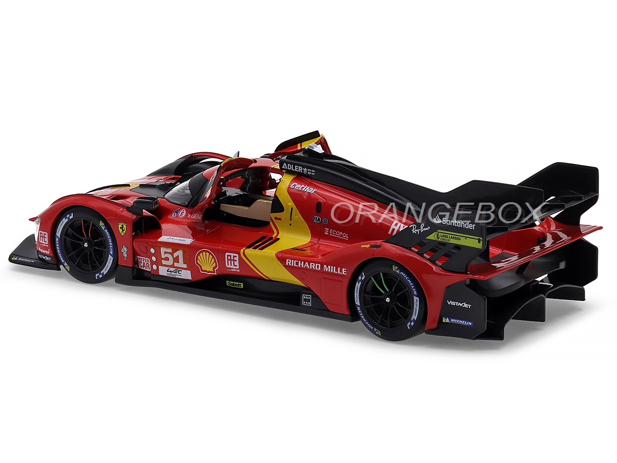Ferrari 499P Winner 24 Horas Le Mans 2023 1:18 Bburago - 20 anos