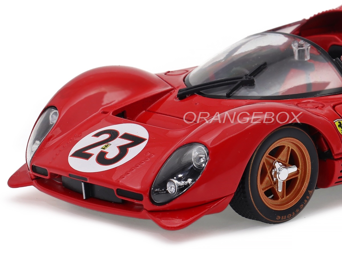 Ferrari 330 P4 Lorenzo Bandini Campeão 24 Horas Daytona 1967 1:24