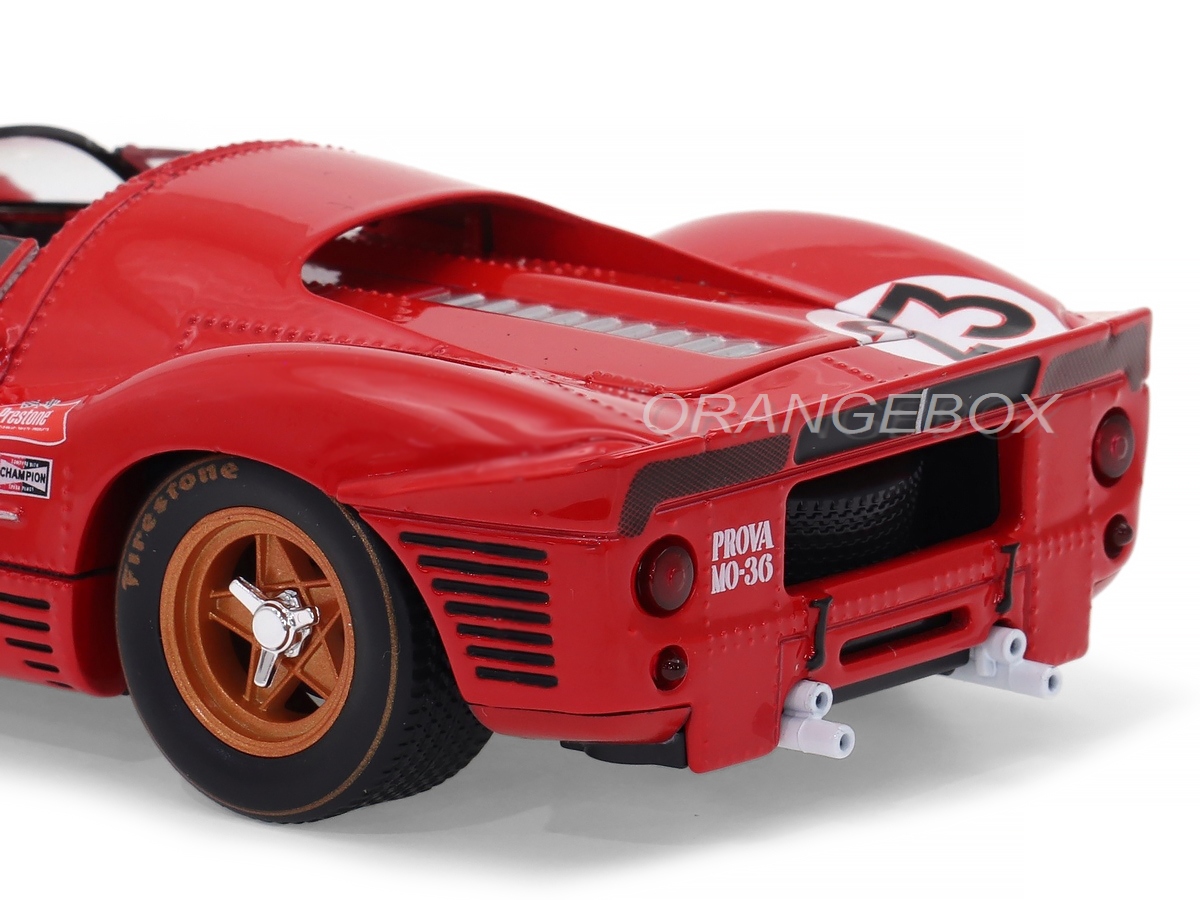 Ferrari 330 P4 Lorenzo Bandini Campeão 24 Horas Daytona 1967 1:24