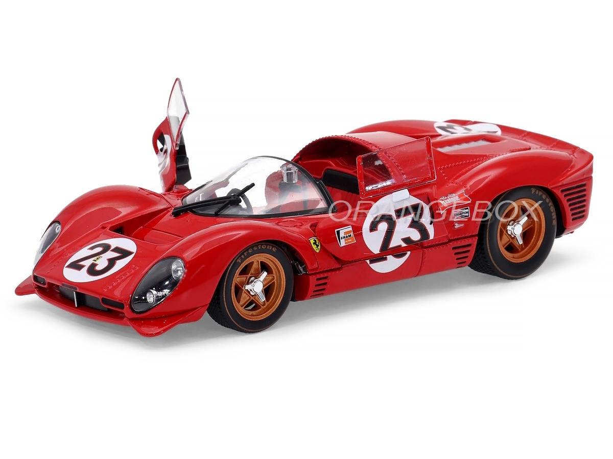 Ferrari 330 P4 Lorenzo Bandini Campeão 24 Horas Daytona 1967 1:24