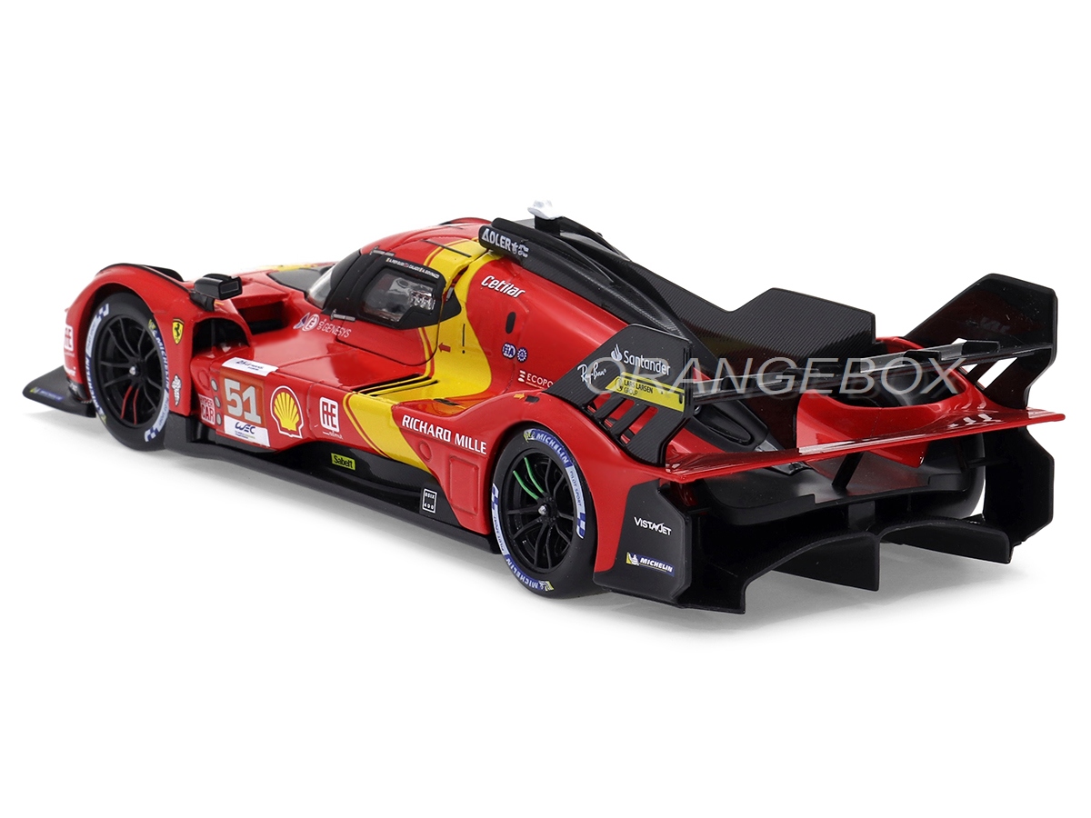 Ferrari 499P Winner 24 Horas Le Mans 2023 1:24 Bburago - 20 anos