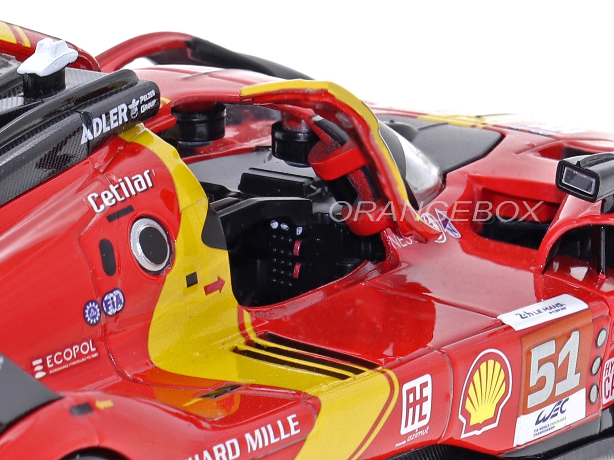 Ferrari 499P Winner 24 Horas Le Mans 2023 1:24 Bburago - 20 anos