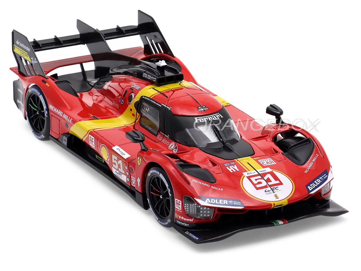 Ferrari 499P Winner 24 Horas Le Mans 2023 1:24 Bburago - 20 anos
