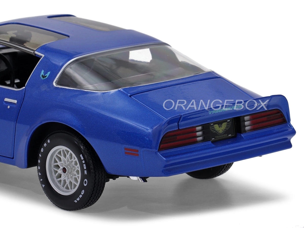 Pontiac Firebird Trans AM 1978 1:18 Maisto Azul - 20 anos! Loja on