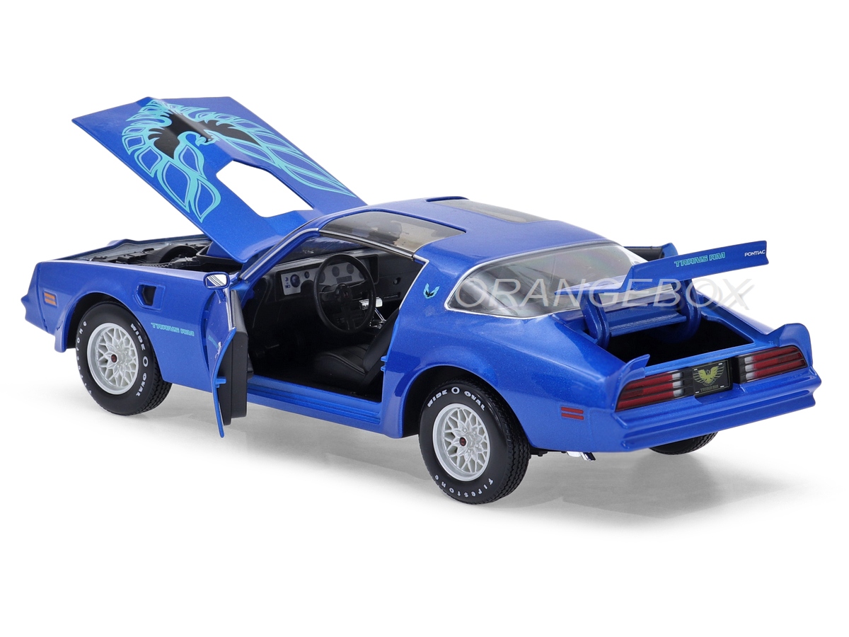 Pontiac Firebird Trans AM 1978 1:18 Maisto Azul - 20 anos! Loja on