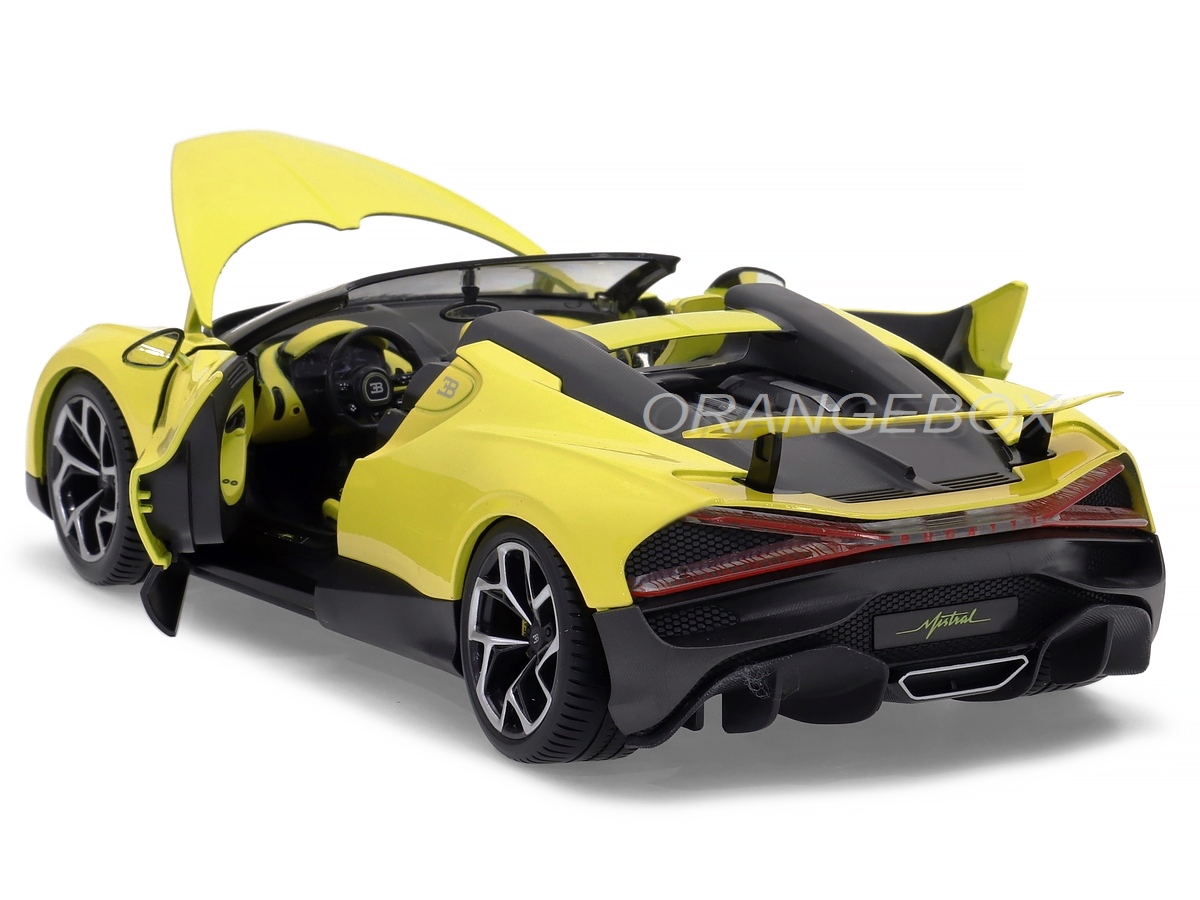 BBurago Bugatti W16 Mistral 1:18 au meilleur prix sur