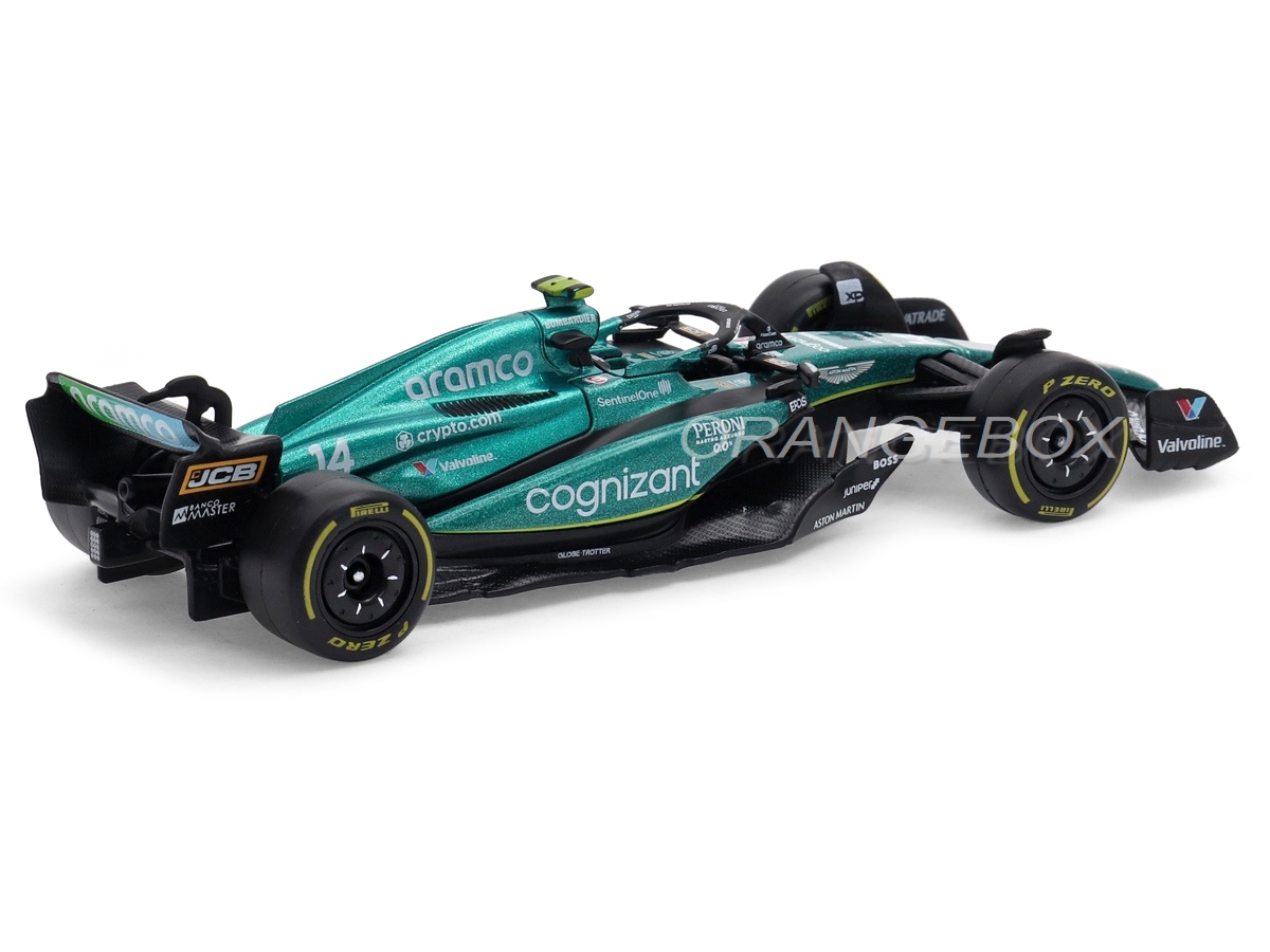 Fórmula 1 Aston Martin AMR23 Fernando Alonso 2023 1:43 Bburago