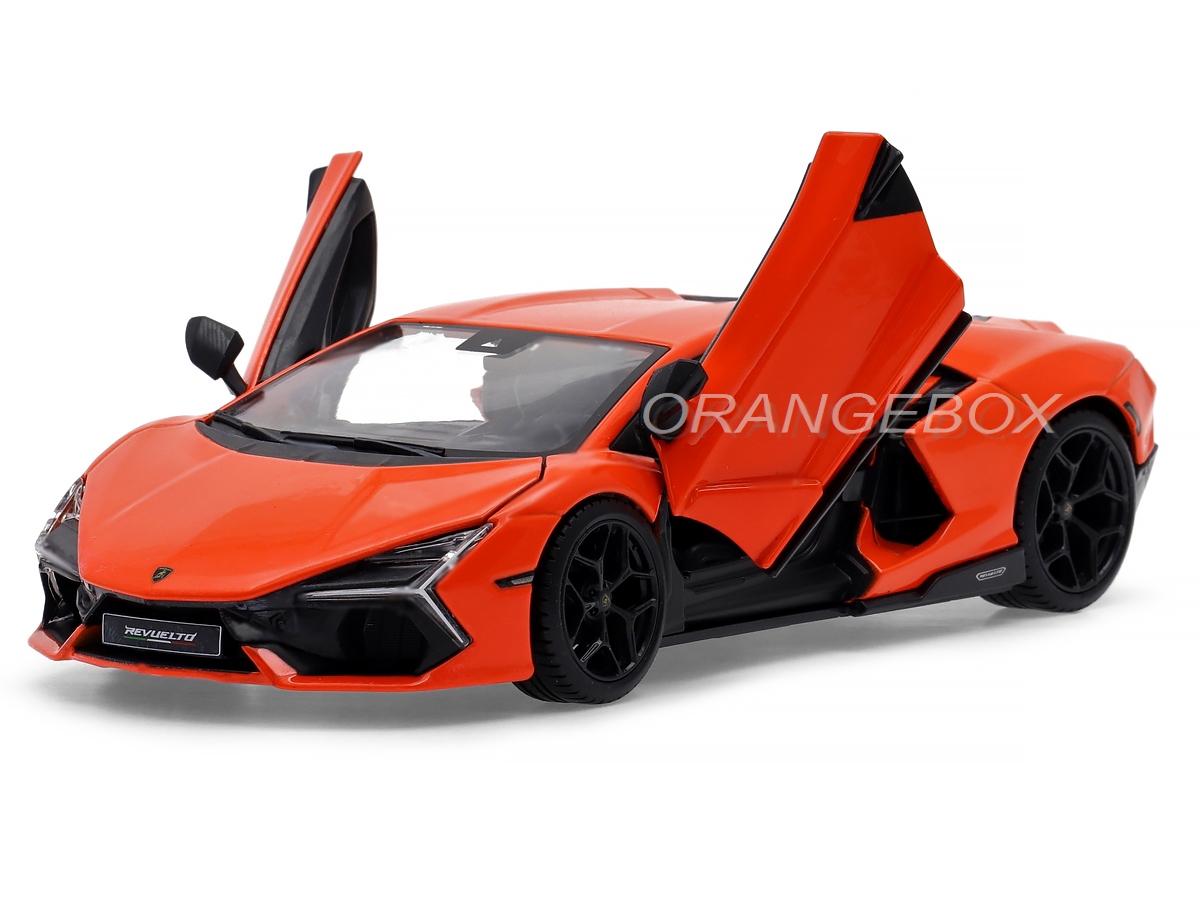 Lamborghini Revuelto 1:24 Bburago Laranja - 20 anos! Loja on-line