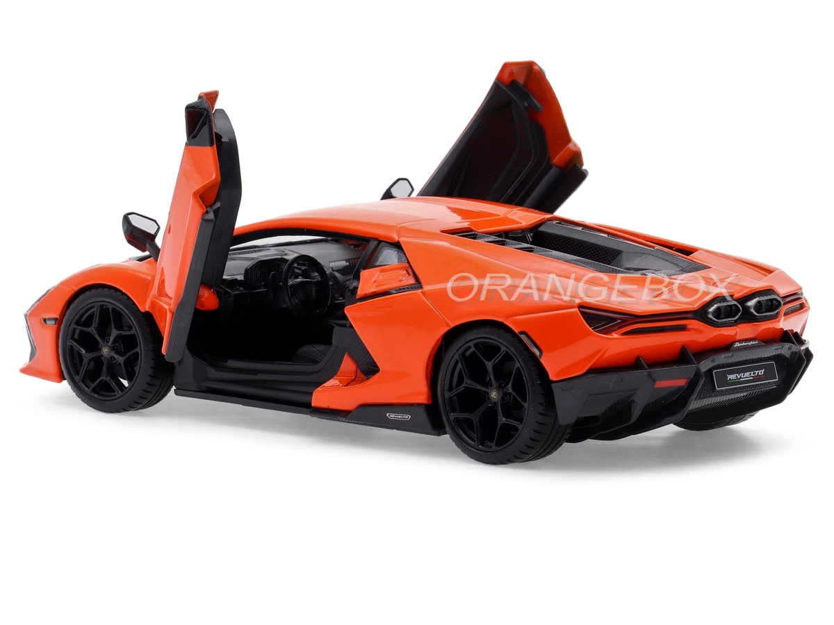 Lamborghini Revuelto 1:24 Bburago Laranja - 20 anos! Loja on-line