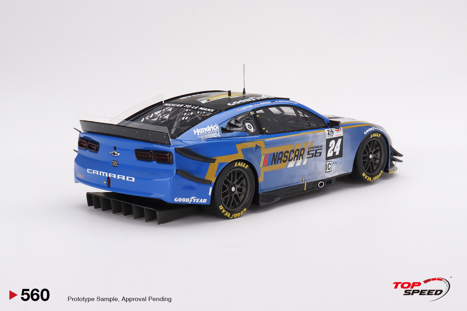 Chevrolet Camaro ZL1 2023 NASCAR 24 Horas Le Mans 1:18 TopSpeed