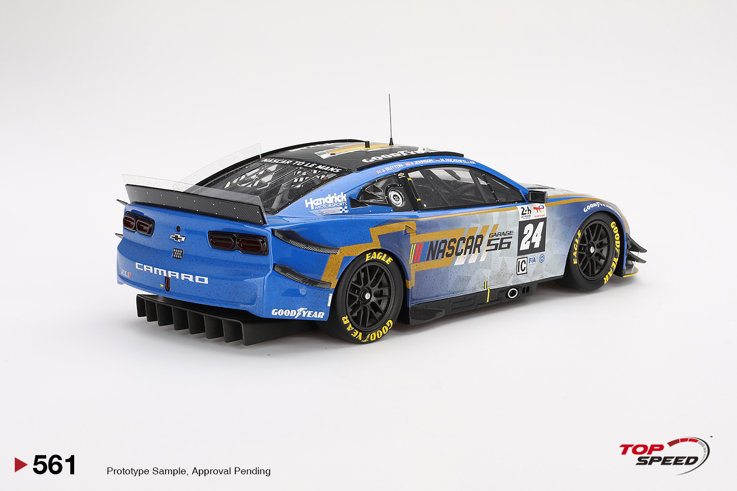 Chevrolet Camaro ZL1 2023 NASCAR 24 Horas Le Mans (Post-Race) 1:18