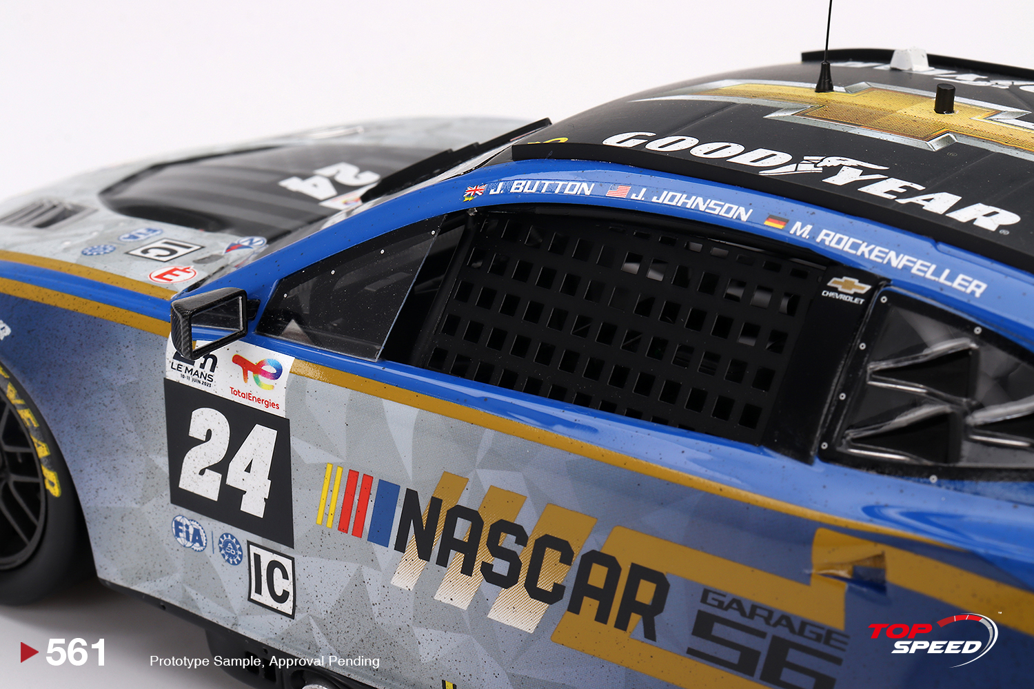 Chevrolet Camaro ZL1 2023 NASCAR 24 Horas Le Mans (Post-Race) 1:18