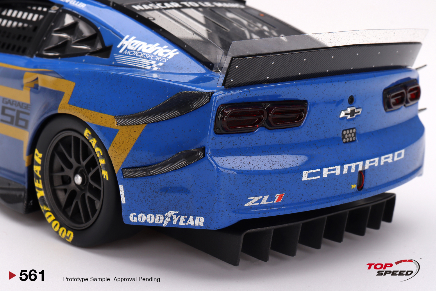 Chevrolet Camaro ZL1 2023 NASCAR 24 Horas Le Mans (Post-Race) 1:18