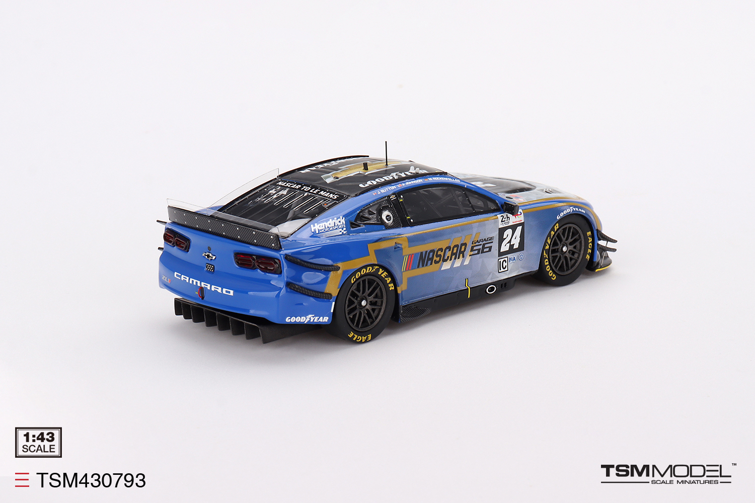 Chevrolet Camaro ZL1 2023 NASCAR 24 Horas Le Mans 1:43 TSM Model