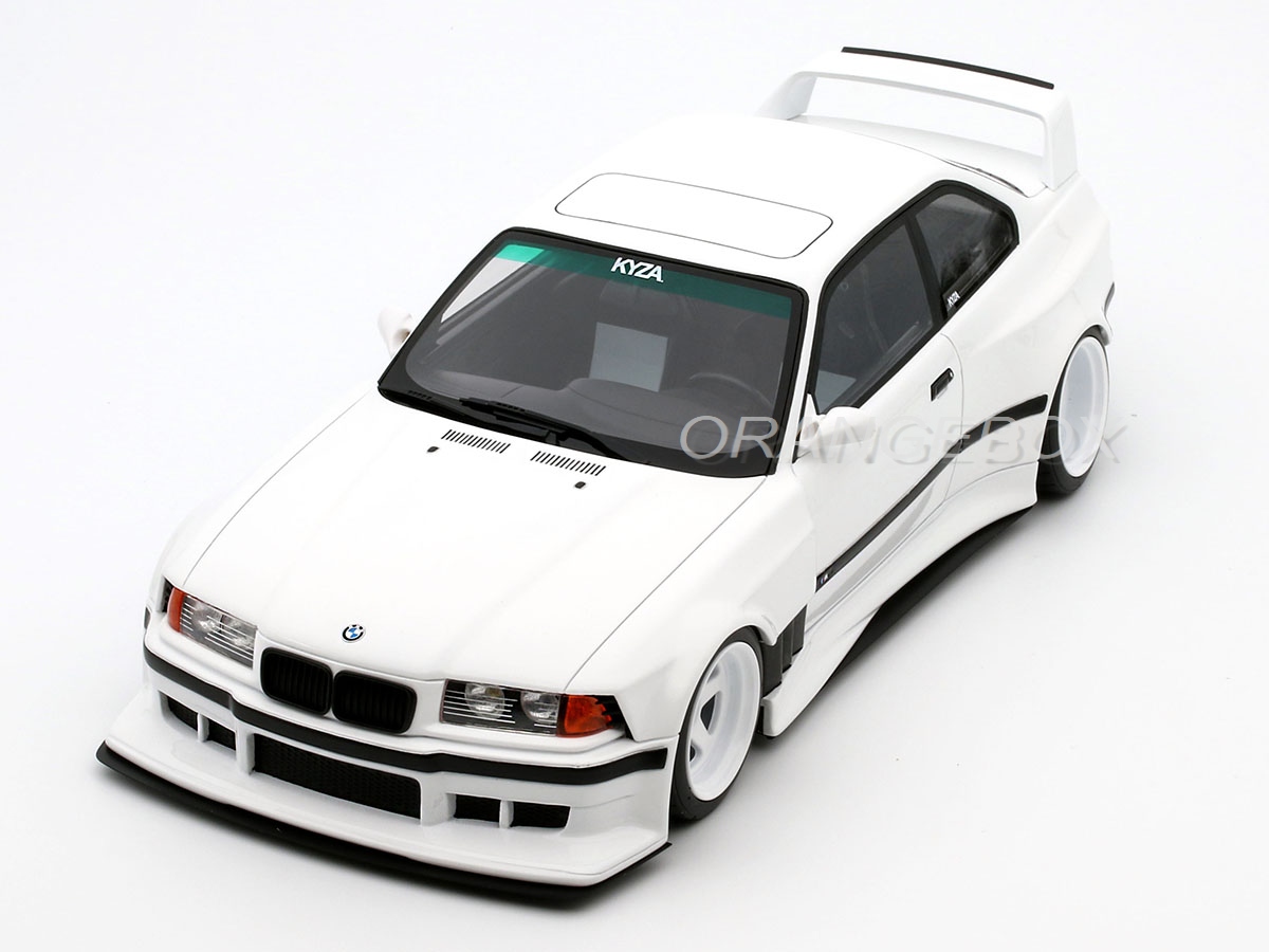 BMW E36 2016 Khyzyl Saleem 1:18 OttOmobile Branco - 20 anos! Loja