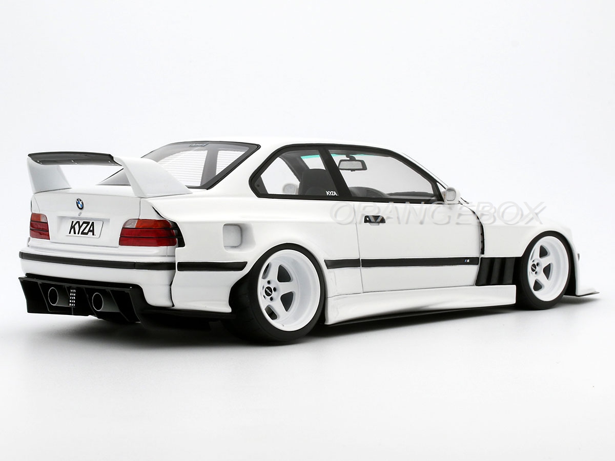 BMW E36 2016 Khyzyl Saleem 1:18 OttOmobile Branco - 20 anos! Loja