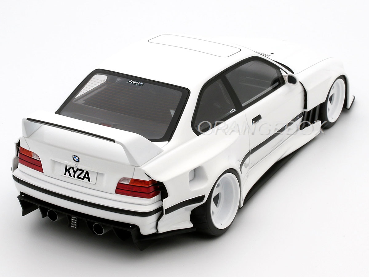 BMW E36 2016 Khyzyl Saleem 1:18 OttOmobile Branco - 20 anos! Loja