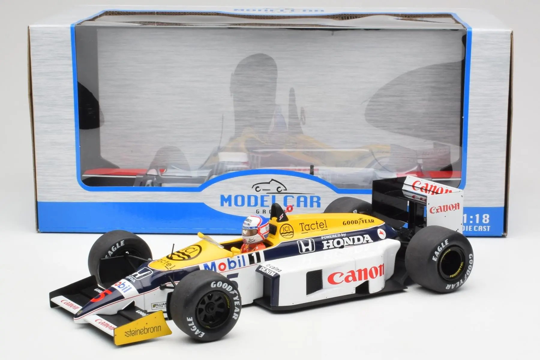 Fórmula 1 Williams FW11 Honda Nigel Mansell Vencedor Gp Grã