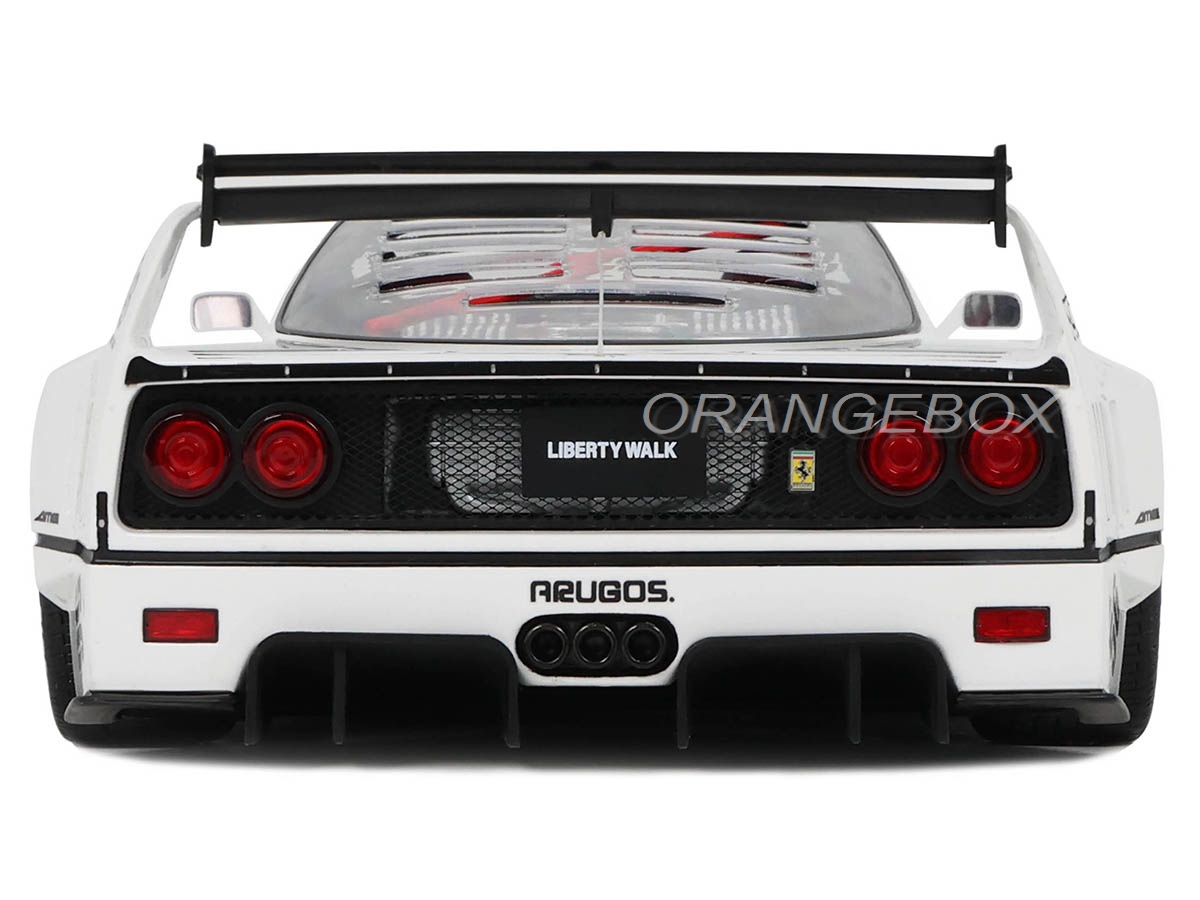 Ferrari F40 LB-Works 2023 1:18 GT Spirit Branco - 19 anos! Loja on