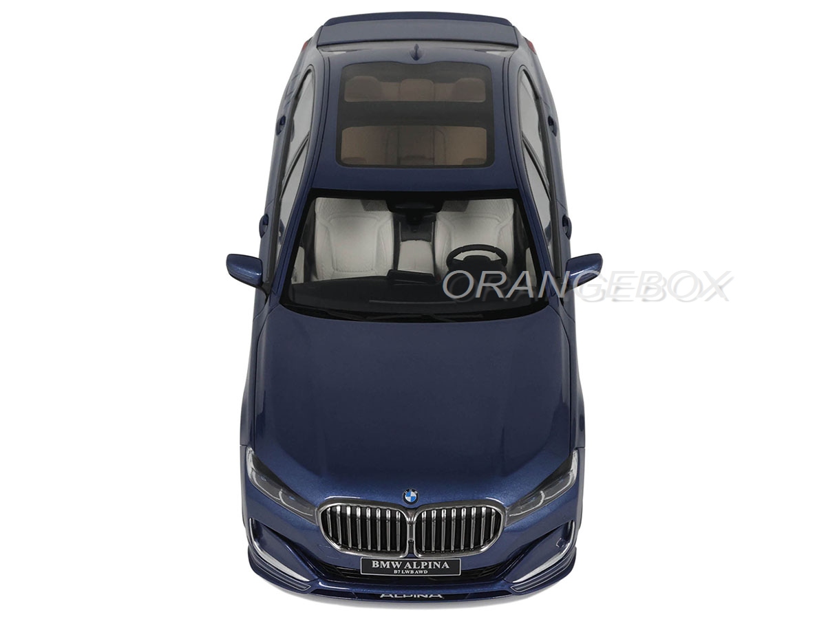 BMW 7-Series Alpina B7 2022 1:18 GT Spirit Azul - 20 anos! Loja on