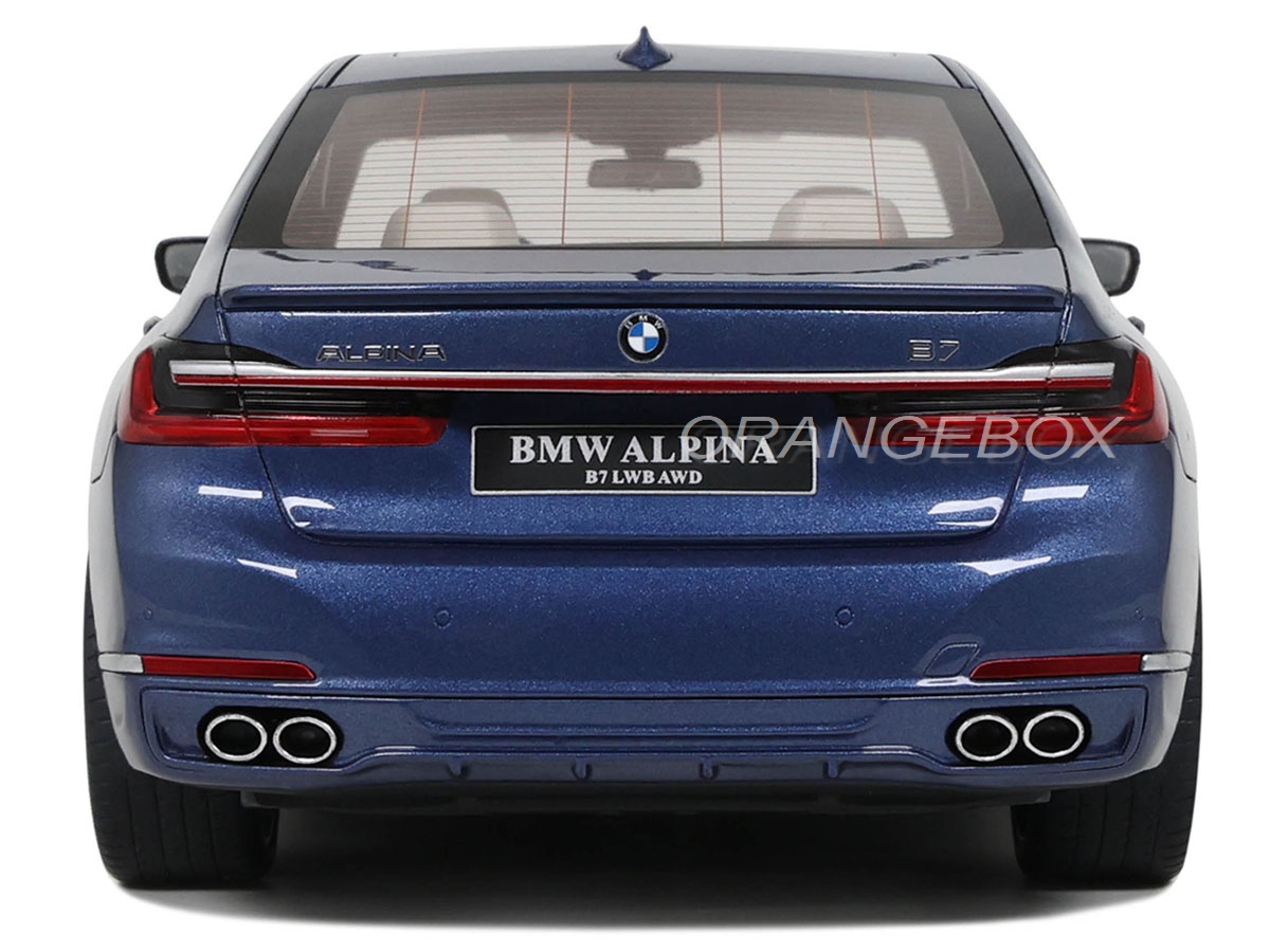 BMW 7-Series Alpina B7 2022 1:18 GT Spirit Azul - 20 anos! Loja on