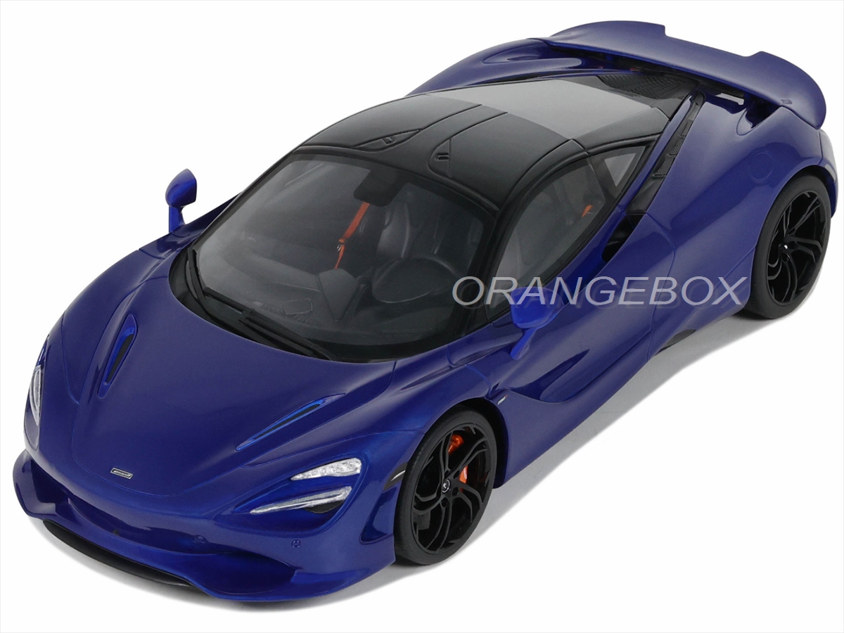 McLaren 750S Coupe 2023 1:18 GT Spirit Azul - 20 anos! Loja on