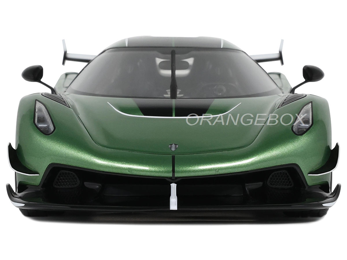 Modellino Koenigsegg Jesko 2024 Scala 1:18, GT Spirit, Colore Verde, Edizione Limitata, Resina