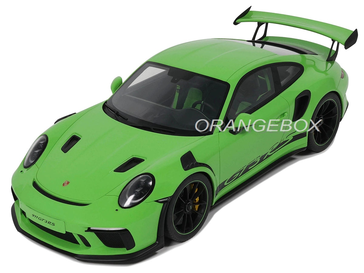 Porsche 911 GT3 RS ミニカー 1/12 Porsche 911 (991.2) GT3 RS 2019 1:12 GT Spirit Verde - 20 anos
