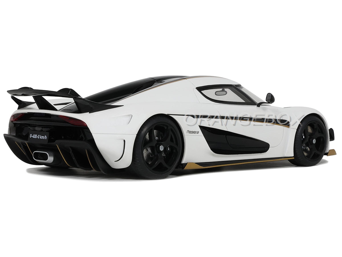 Frontiart 1/18 Koenigsegg Regera ホワイト Miniatura Koenigsegg Regera Branco Escala 1:18 GT Spirit Record