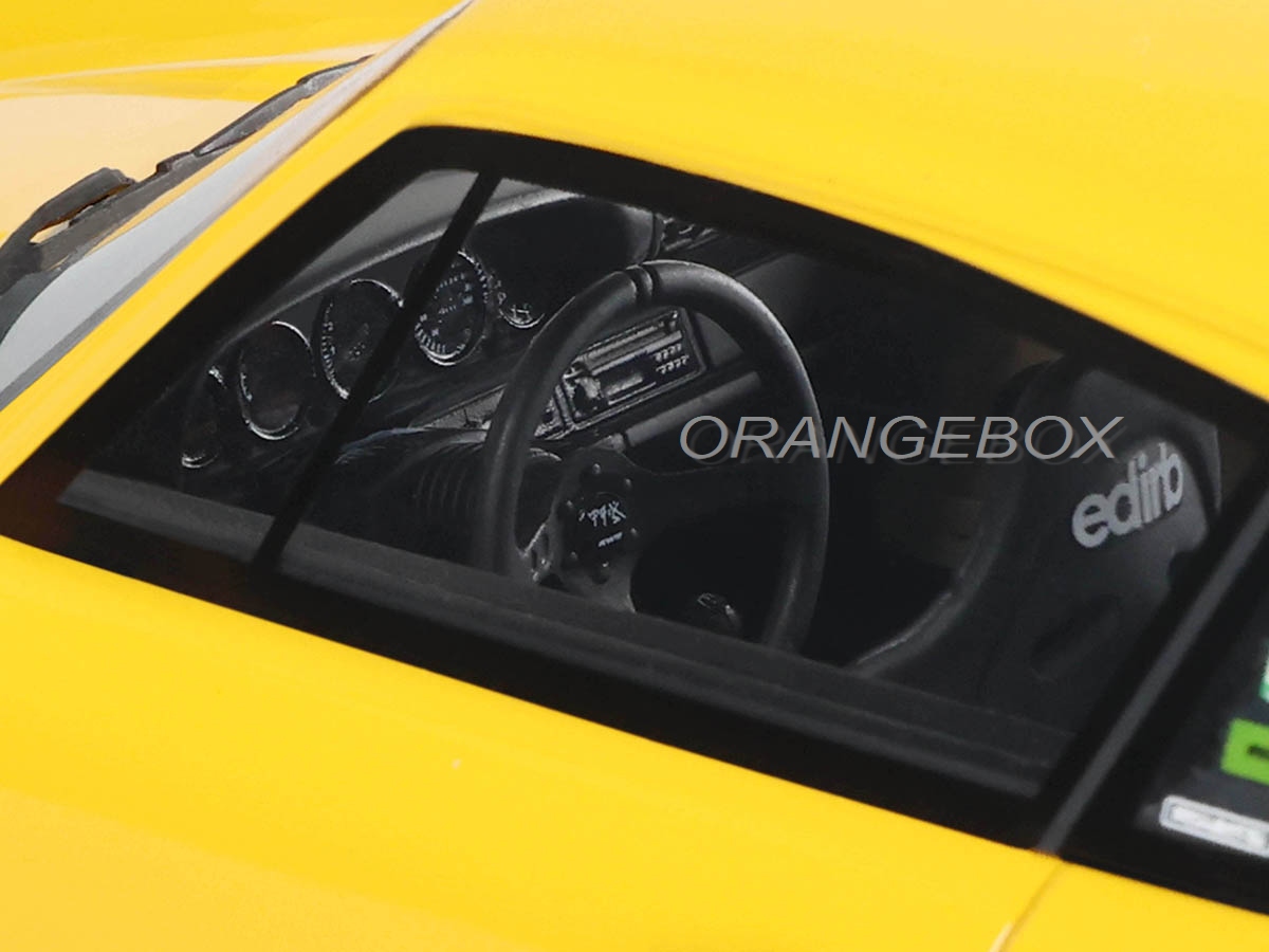 Porsche 911 964 RWB QEEMA 2023 1:18 GT Spirit Amarelo - 20 anos