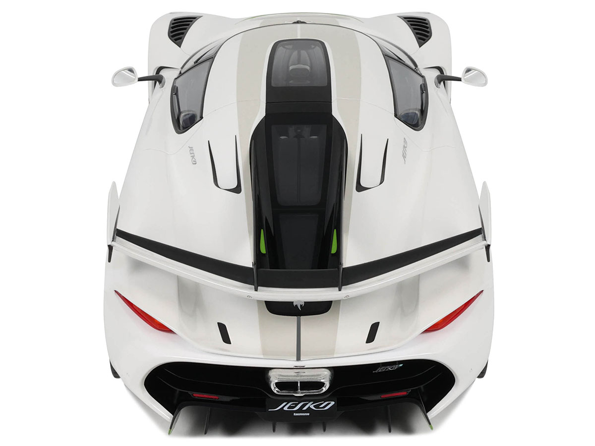 Koenigsegg Jesko 2023 1:12 GT Spirit Branco - 20 anos! Loja on