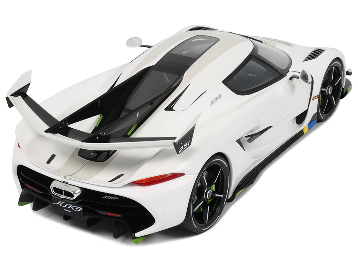 Koenigsegg Jesko 2023 1:12 GT Spirit Branco - 20 anos! Loja on