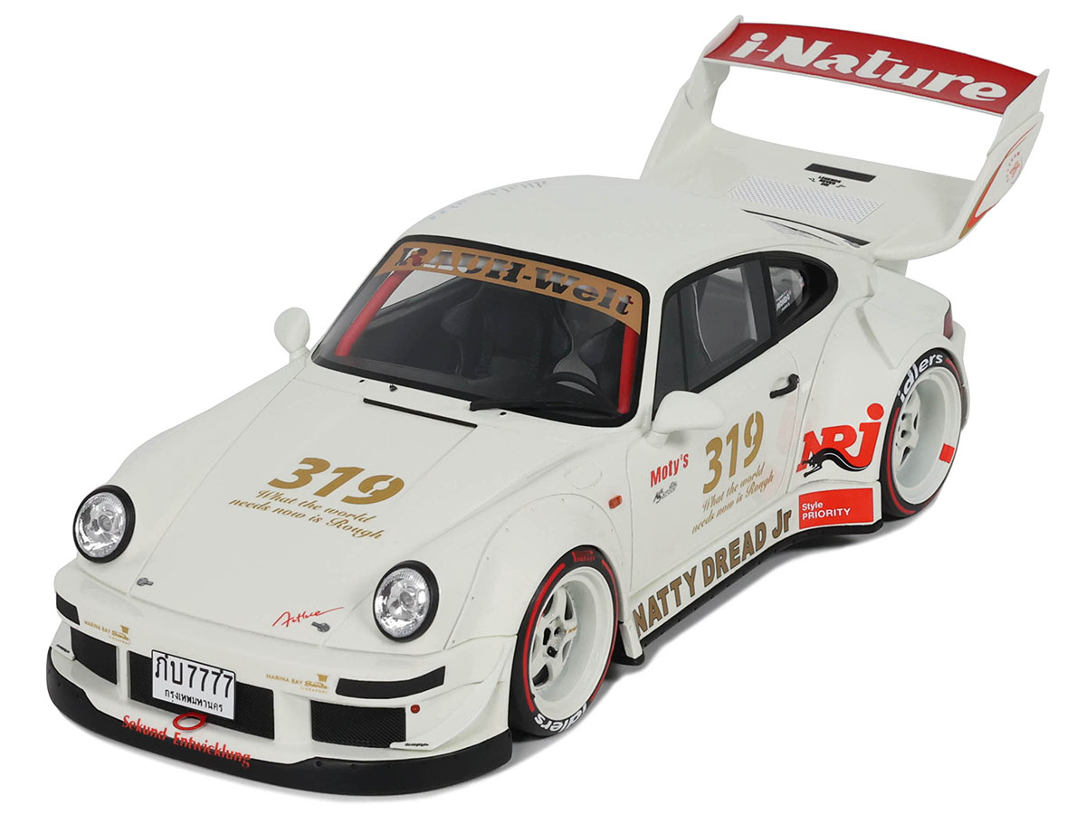 Porsche 911 964 RWB Natty Dread Junior 2024 1:18 GT Spirit - 19