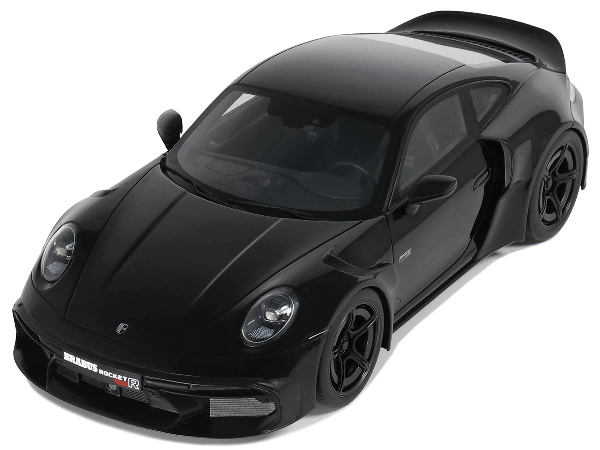 Porsche Brabus 900 Rocket-R 2023 1:18 GT Spirit Preto - 20 anos
