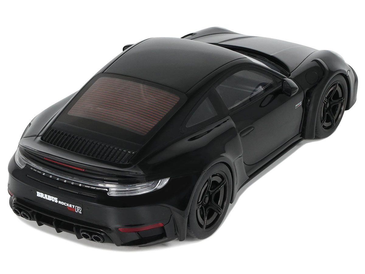 Porsche Brabus 900 Rocket-R 2023 1:18 GT Spirit Preto - 19 anos