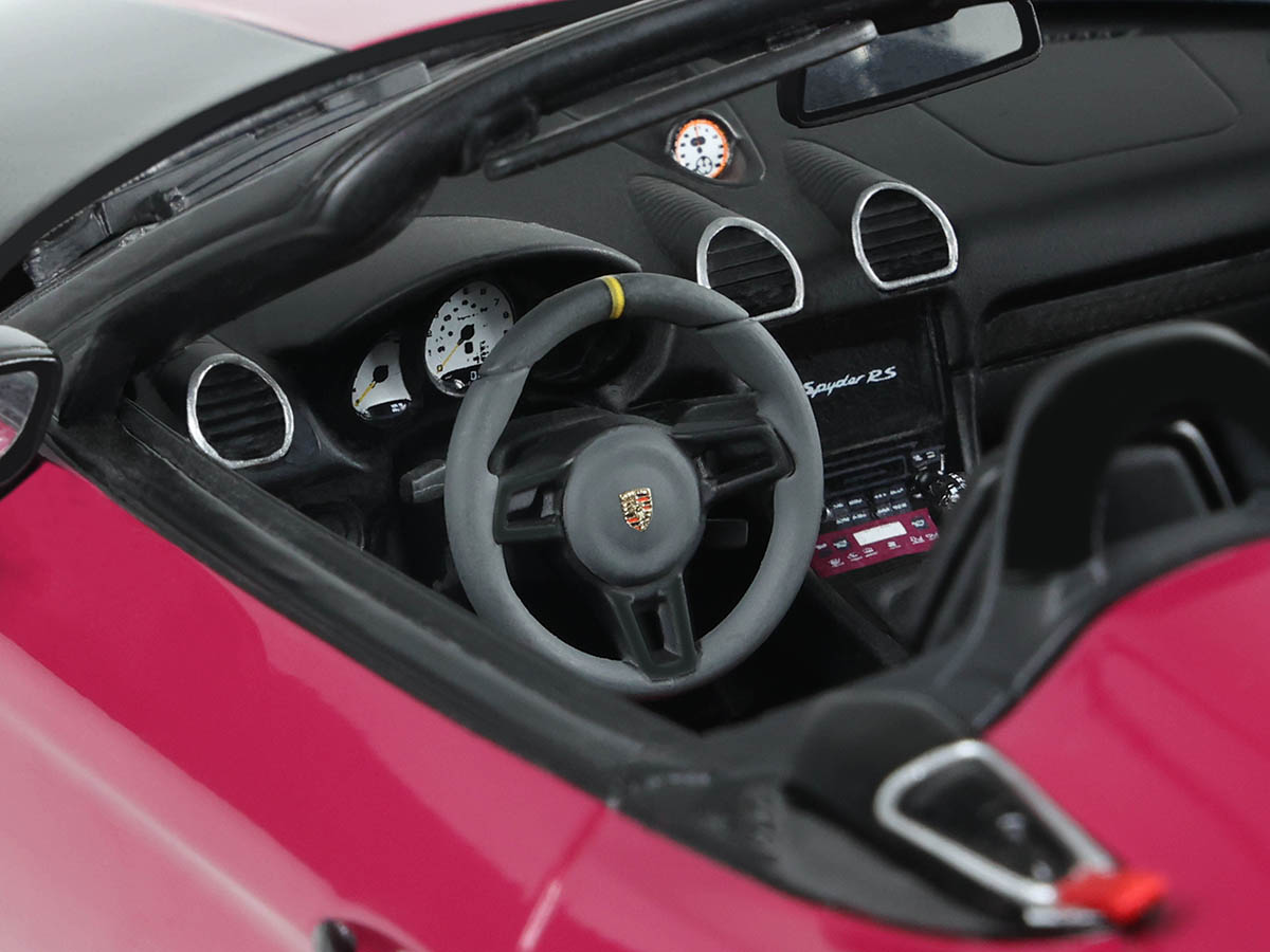 Porsche 718 Spyder RS WP 1:18 GT Spirit Rosa - 20 anos! Loja on